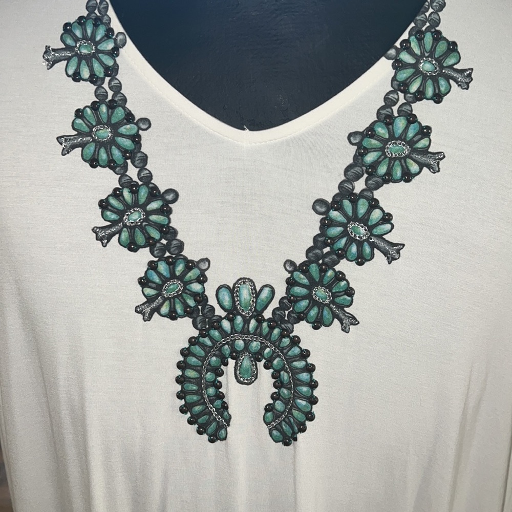 New with tags! Double D Ranch SquashBlossom Blouse 2X